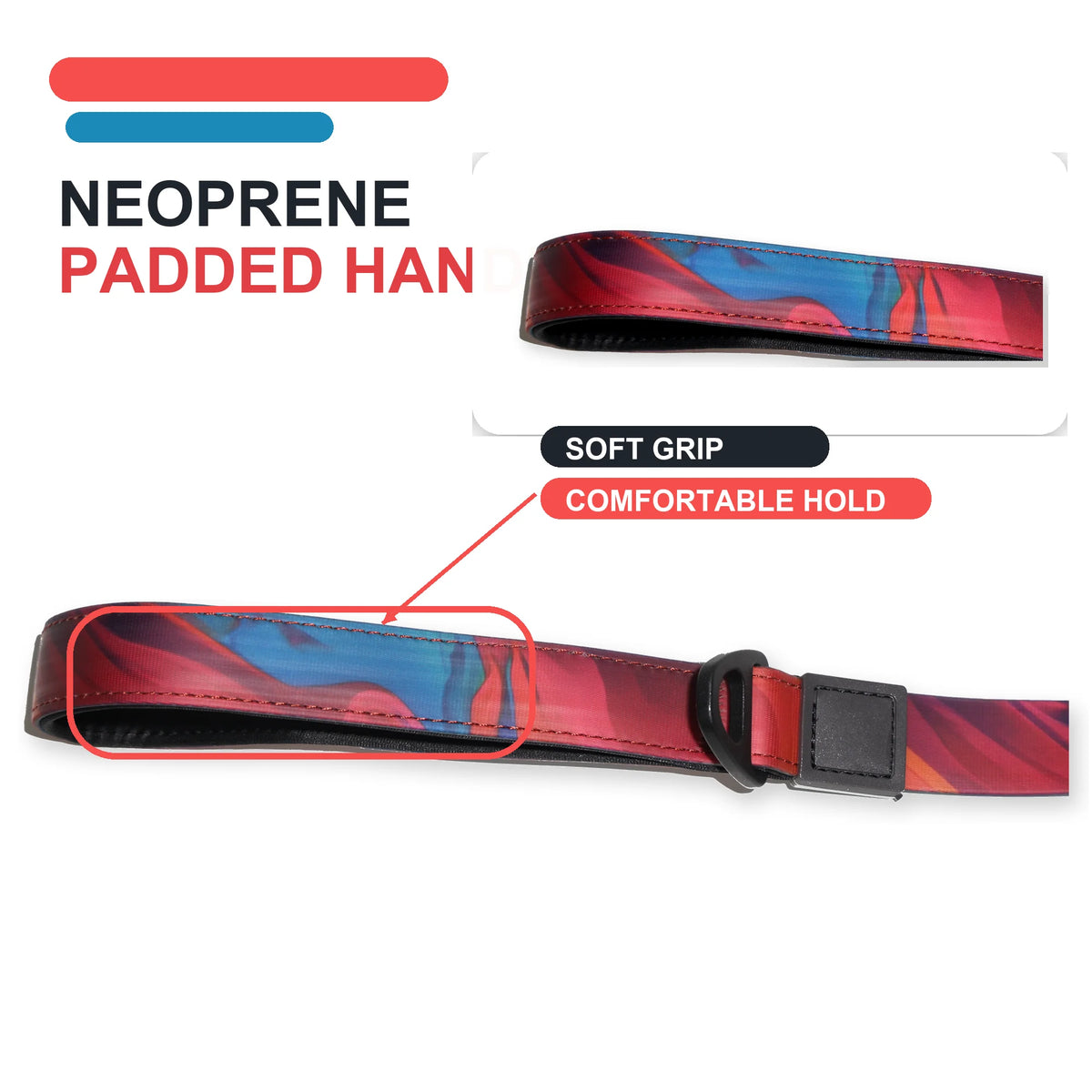 Luxury Solid Print PVC Dog Collar