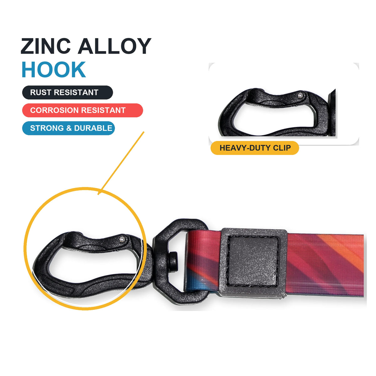 Luxury Solid Print PVC Dog Collar