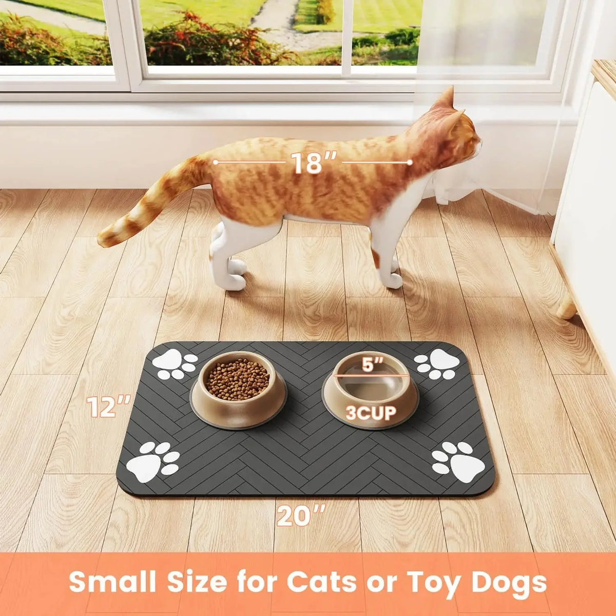 Pet Feeding Mat Absorbent