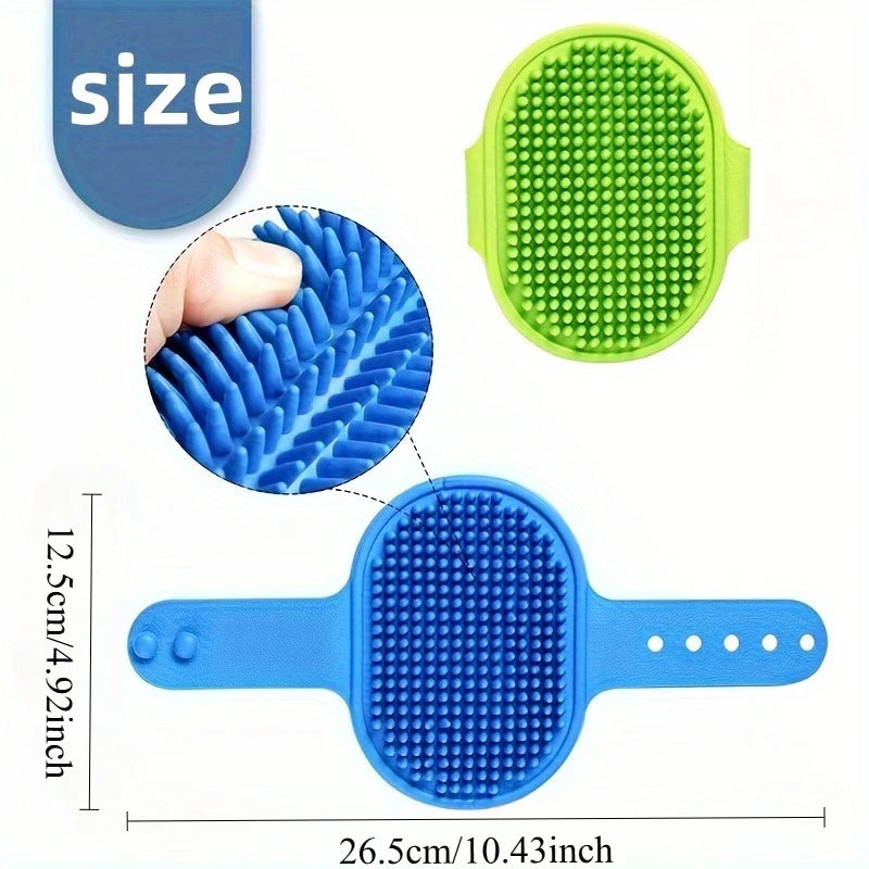 Dog Bath Brush Silicone