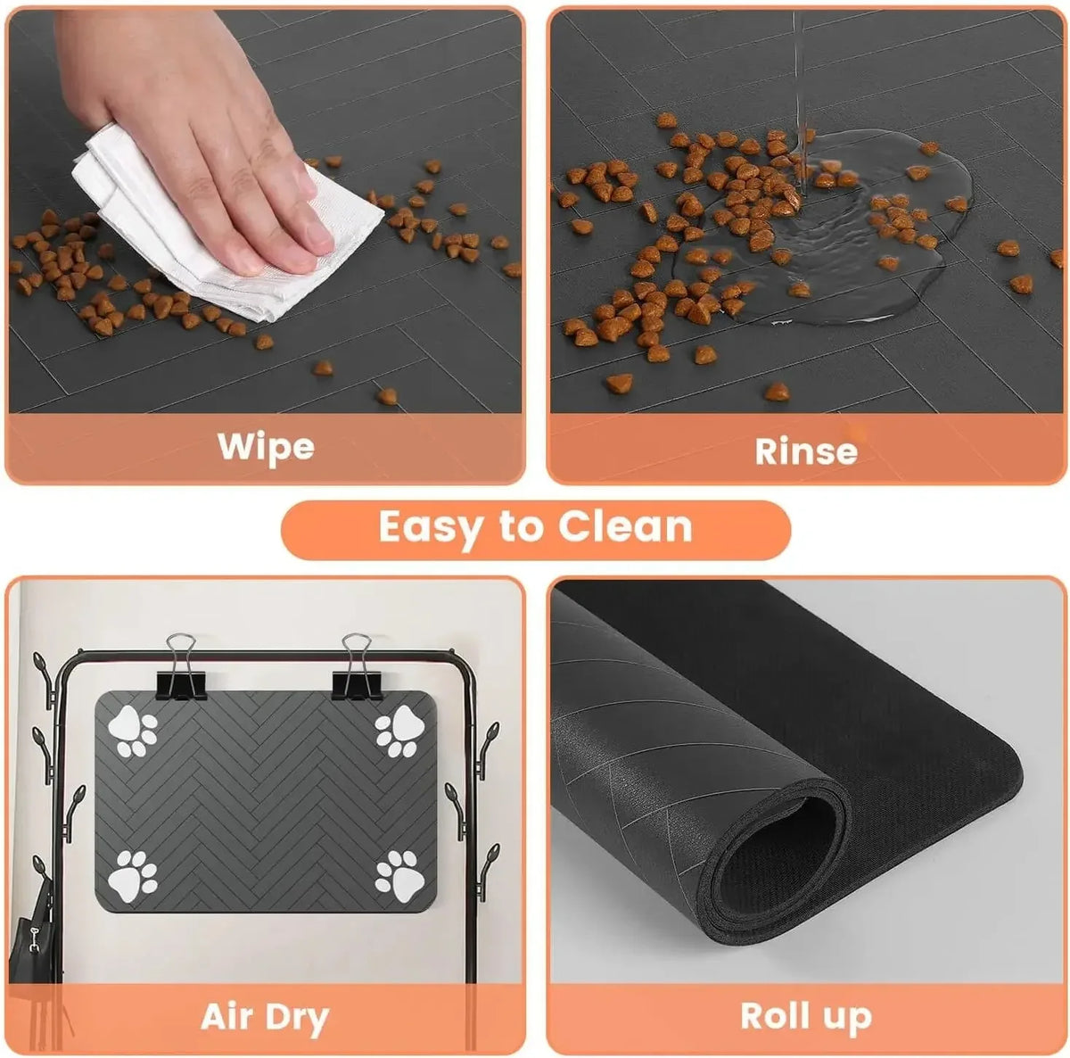 Pet Feeding Mat Absorbent