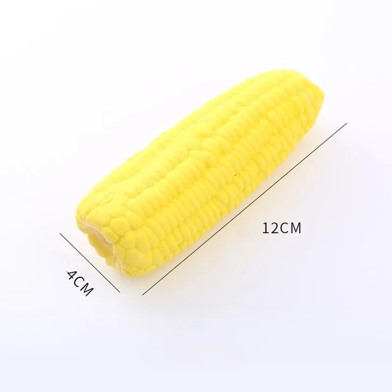 New Pet Toys Squeak Toys Latex Corn