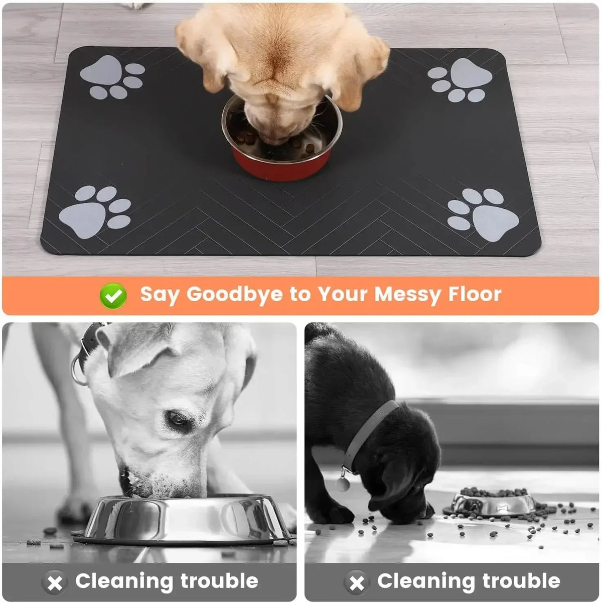 Pet Feeding Mat Absorbent