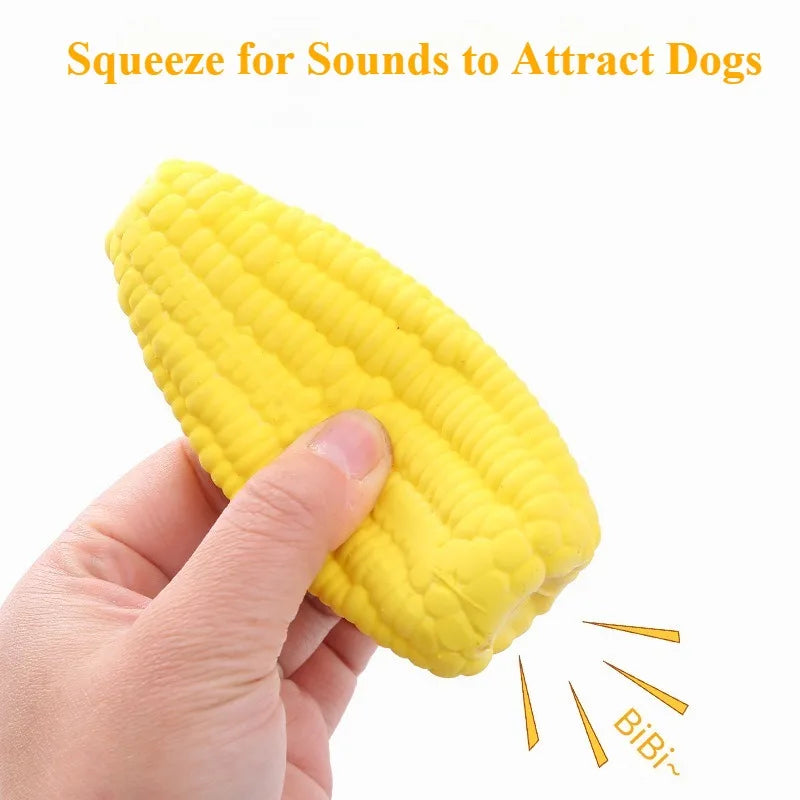 New Pet Toys Squeak Toys Latex Corn