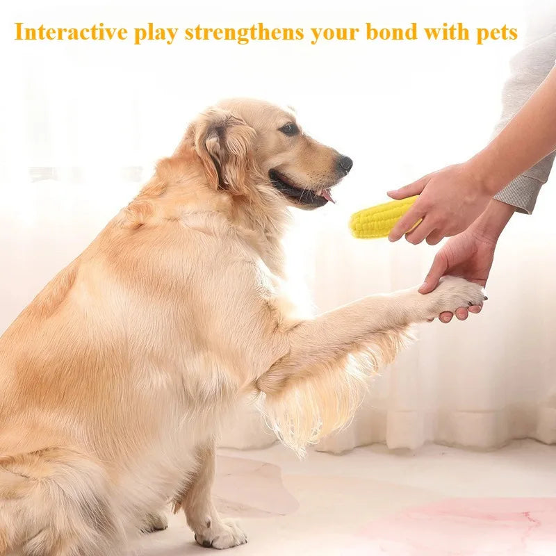 New Pet Toys Squeak Toys Latex Corn