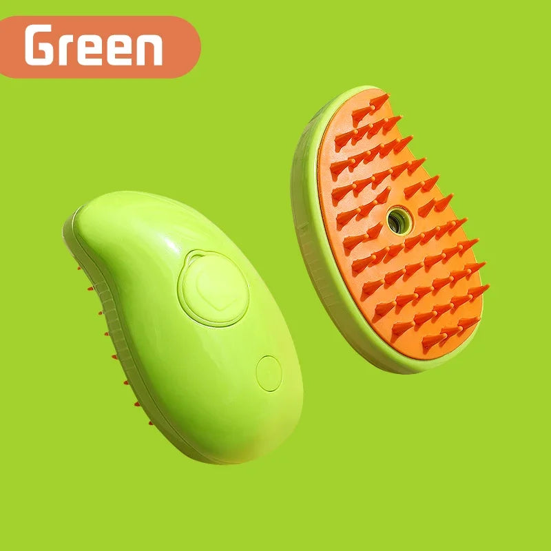 Cat Dog Pet Spray Massage Brush 3 in 1