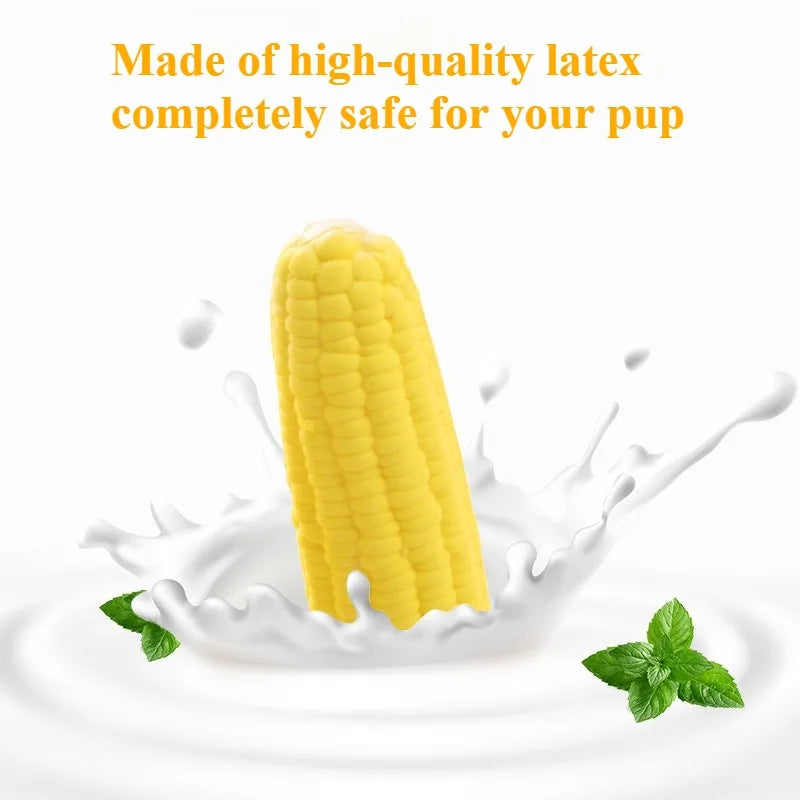 New Pet Toys Squeak Toys Latex Corn