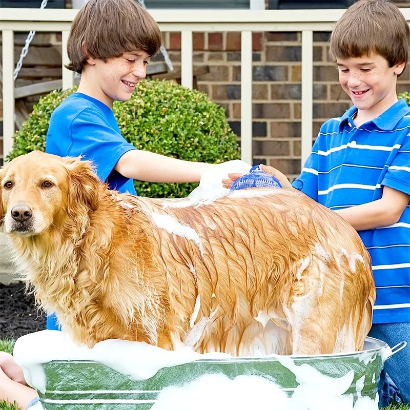 Dog Bath Brush Silicone