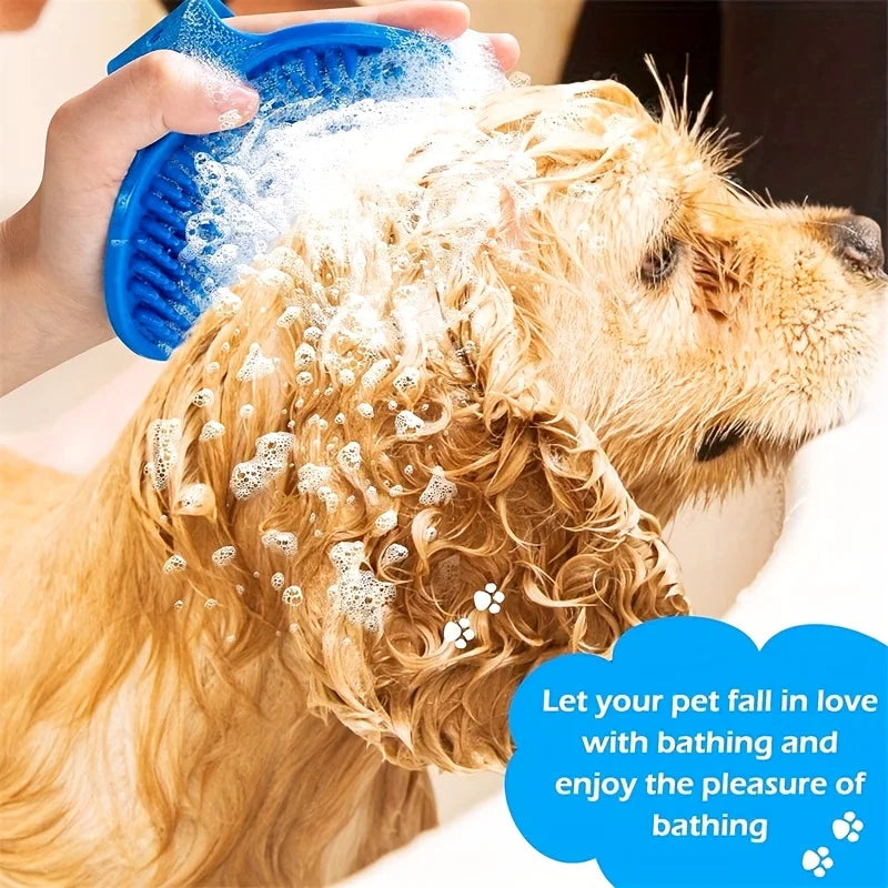 Dog Bath Brush Silicone