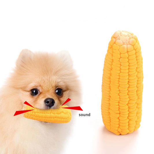 New Pet Toys Squeak Toys Latex Corn